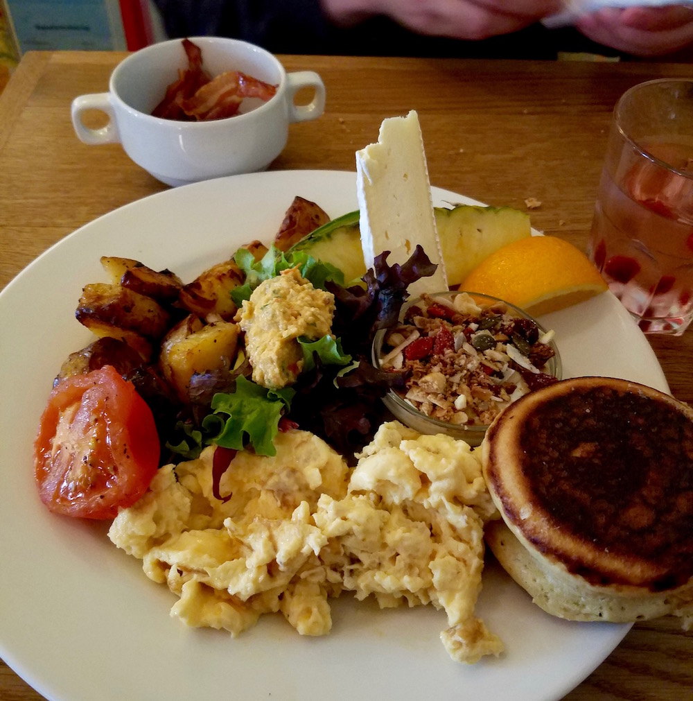 The Clean Brunch at The Laundromat Cafe in Reykjavik Iceland