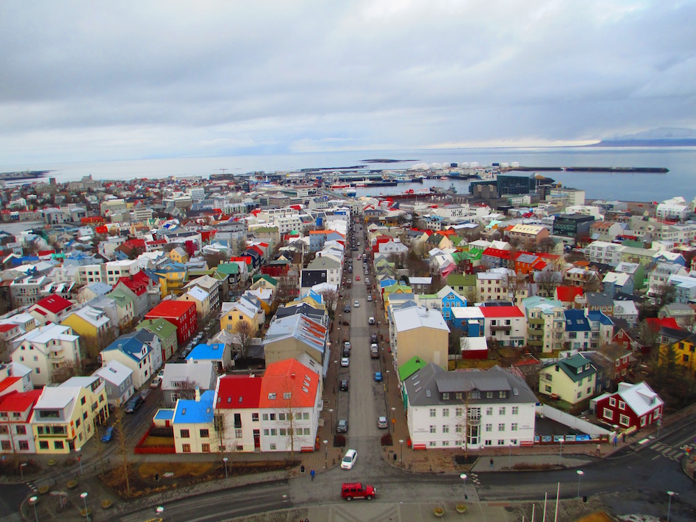 Hallgrímskirkja - View from the top